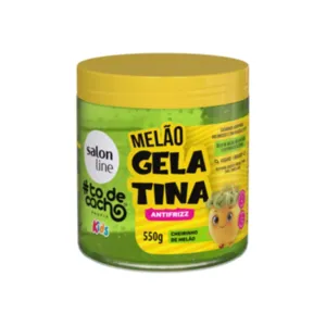 Gelatina Antifrizz Melão #todecacho Kids Salon Line 550g