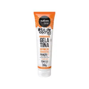 Gelatina Fixação Forte Estilização #todecacho Salon Line 280g
