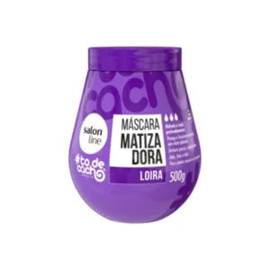 Máscara Matizadora Loiro #todecacho Salon Line 500g