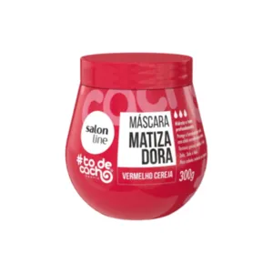 Máscara Matizadora Vermelho Cereja #todecacho Salon Line 300g