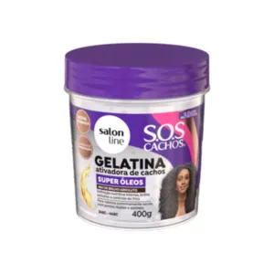 Gelatina Super Óleos SOS Cachos Salon Line 400g