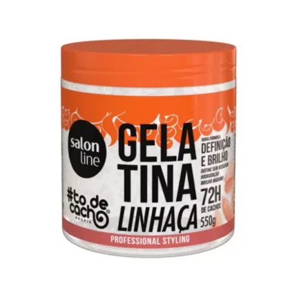 Gelatina Linhaça #todecacho Salon Line 550g