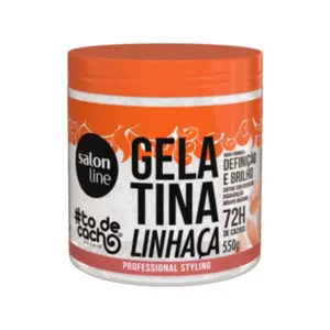 Gelatina Linhaça #todecacho Salon Line 550g