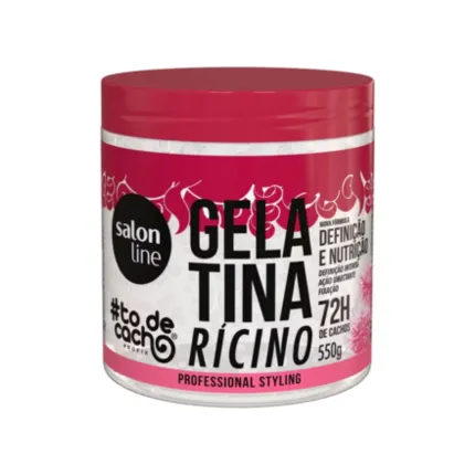 Gelatina Óleo de Rícino #todecacho Salon Line 550g