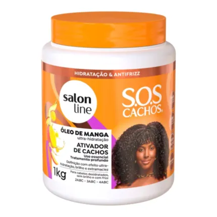 Ativador de Cachos Óleo de Manga SOS Cachos Salon Line 1kg