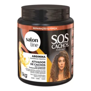 Ativador de Cachos Arginina SOS Cachos Salon Line 1kg