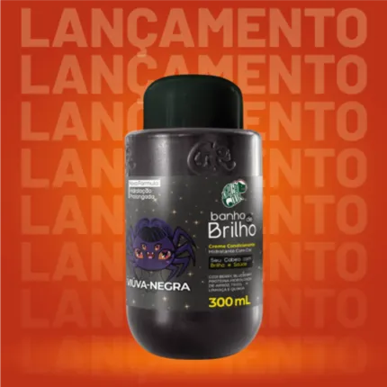 Banho de Brilho Viúva Negra Kamaleão Color 300ml
