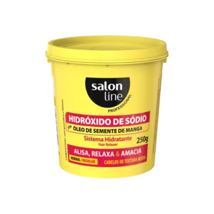 Hidróxido de Sódio Normal/Regular Óleo Semente de Manga Salon Line 250g