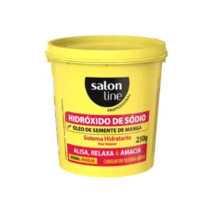 Hidróxido de Sódio Normal/Regular Óleo Semente de Manga Salon Line 250g