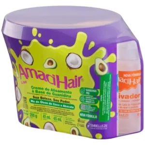 Creme Relaxante AmaciHair Liso 200g