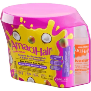 Creme Relaxante AmaciHair Ouse e Brilhe 200g