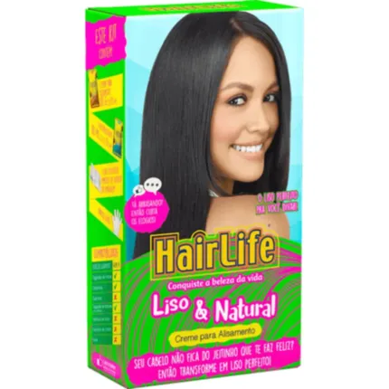 Kit Creme Alisante HairLife Liso & Natural Embelleze