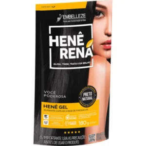 Henê Rená Preto Natural Embelleze 180g