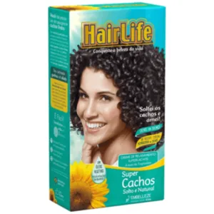 Kit Creme Relaxante HairLife Super Cachos Solto e Natural Embelleze
