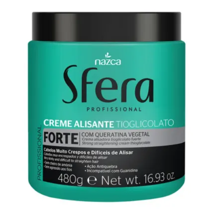 Creme Alisante Sfera Forte Profissional 480g