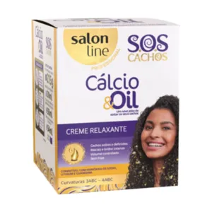 Guanidina Calcio&Oil Creme Relaxante Salon Line 215g