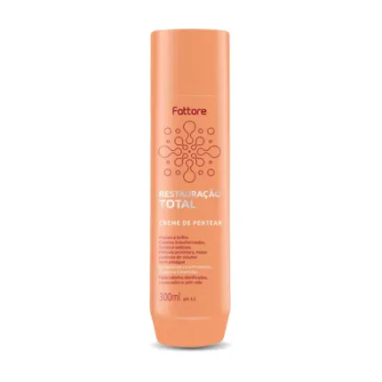 Creme de Pentear Restauração Total Fattore 300ml