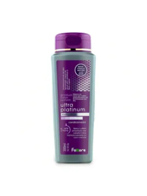 Shampoo Matizador Ultra Platinum Fattore 300ml