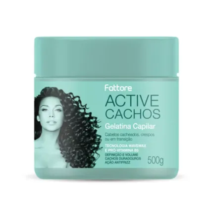 Gelatina Capilar Active Cachos Fattore 500g