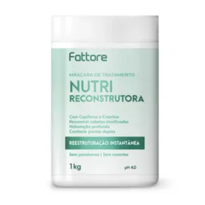 Máscara de Tratamento Nutri Reconstrutora Reestruturação Instantânea Fattore 1kg