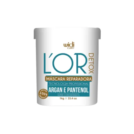 Máscara Reparadora L'or Detox Widi Care 1kg