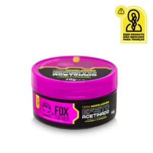 Cera Modeladora Efeito Acetinado Fox For Men 70g