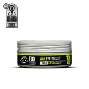 Wax Efeito Toque Seco Fox For Men 120g