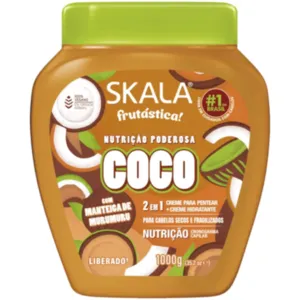 Creme de Tratamento 2 em 1 Coco Skala 1kg