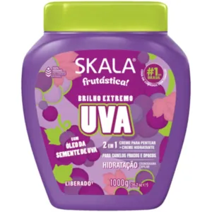 Creme de Tratamento 2 em 1 Uva Skala 1kg