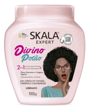 Creme de Tratamente 2 em 1 Divino Potão Skala 1kg