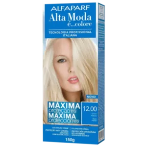 Coloração Permanente 12.00 Loiro Platina Alta Moda Alfaparf