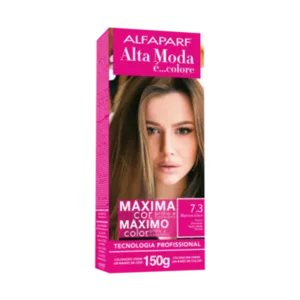 Coloração Permanente 7.3 Loiro Dourado Alta Moda Alfaparf