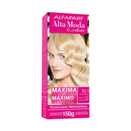 Coloração Permanente 10.1 Loiro Extra Claro Cinza Alta Moda Alfaparf