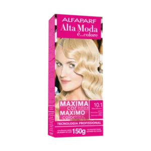 Coloração Permanente 10.1 Loiro Extra Claro Cinza Alta Moda Alfaparf