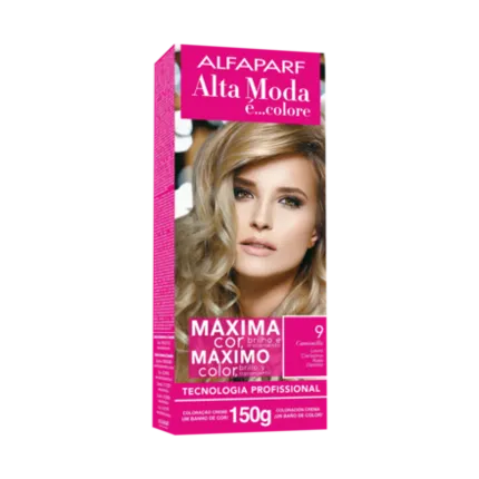 Coloração Permanente 9.0 Loiro Claríssimo Alta Moda Alfaparf