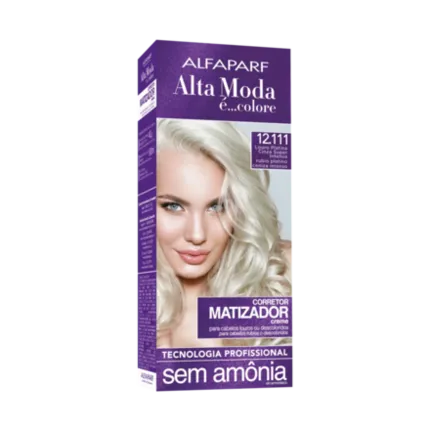 Corretor Matizador 12.111 Louro Platina Cinza Super Intenso Alta Moda Alfaparf