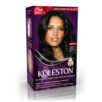 Coloração Permanente 20 Preto Koleston