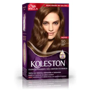 Coloração Permanente 50 Castanho Claro Koleston