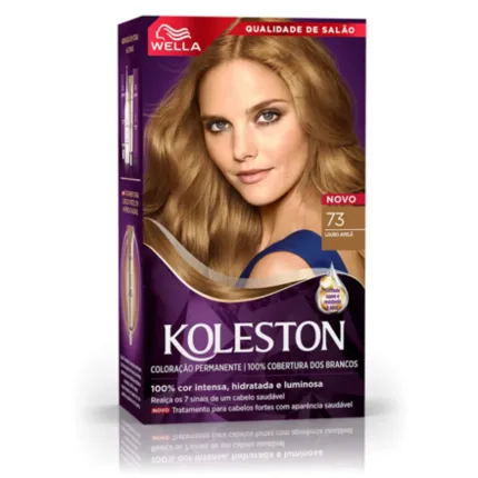 Coloração Permanente 73 Loiro Avelã Koleston