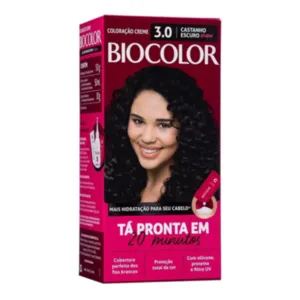 Coloração Permanente 3.0 Castanho Escuro Biocolor