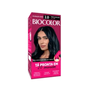 Coloração Permanente 2.0 Preto Azulado Biocolor