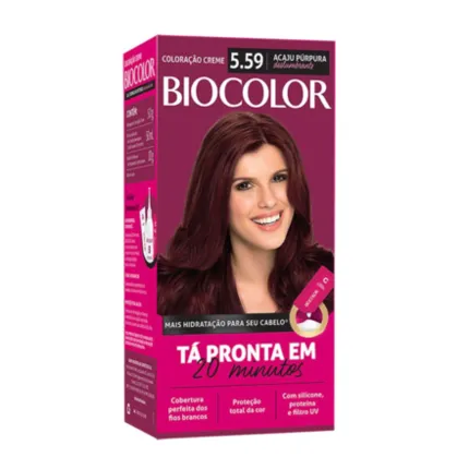 Coloração Permanente 5.59 Acaju Púrpura Biocolor