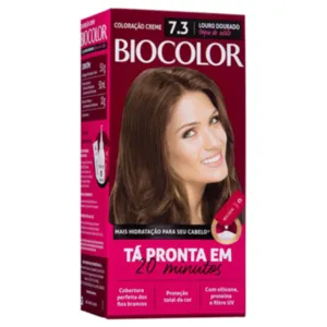 Coloração Permanente 7.3 Loiro Dourado Biocolor