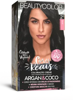 Coloração Permanente 2.0 Preto Cores Reais Beautycolor