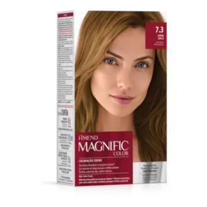 Kit Coloração Magnific Color 7.3 Louro Avelã Amend
