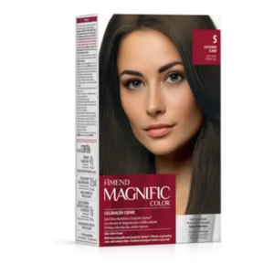 Kit Coloração Magnific Color 5.0 Castanho Claro Amend