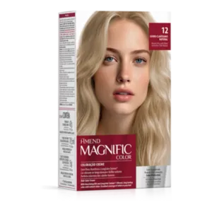 Kit Coloração Magnific Color 12.0 Louro Claríssimo Natural Amend