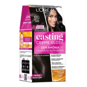 Coloração Casting Gloss 100 Preto Noite L'oreal