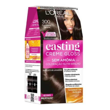 Coloração Casting Gloss 300 Castanho Escuro L'oreal