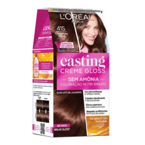 Coloração Casting Gloss 415 Chocolate Glacê L'oreal